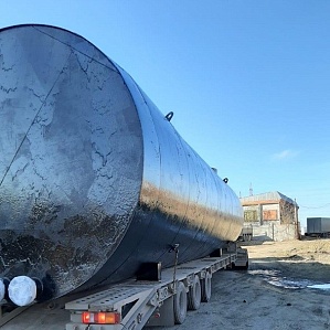 Резервуар горизонтальный стальной наземный РГСН-200 м3