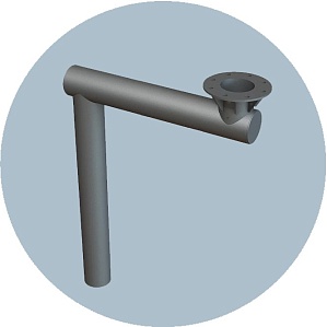 Выносной фундамент ФВ-0,273-2,5-1,4